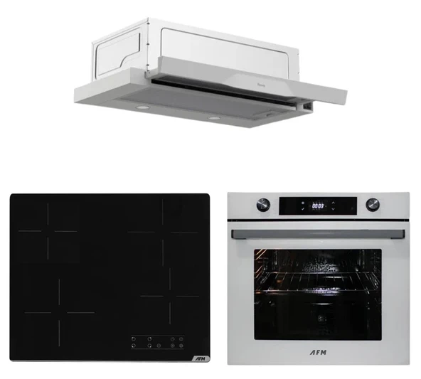 AFM Tech ve Ferre Marka Elektrikli Vitro.CQ Ankastre Set ( D037