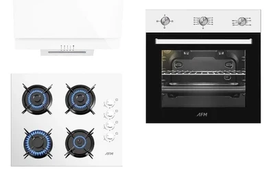 Afm Tech Zirkon 3’Lü Cam Ankastre Set ( Fm7301W-Fm2201W-Fm3301W )