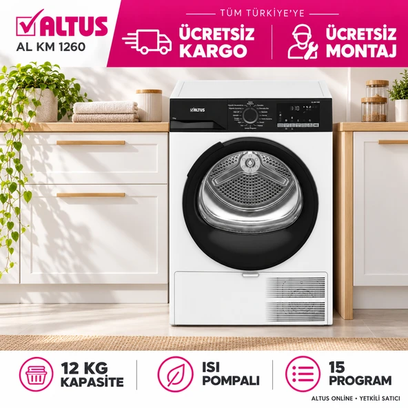 Altus Al KM 1260 Isı Pompalı Kurutma Makinesi Tüm Türkiye Ücretsiz