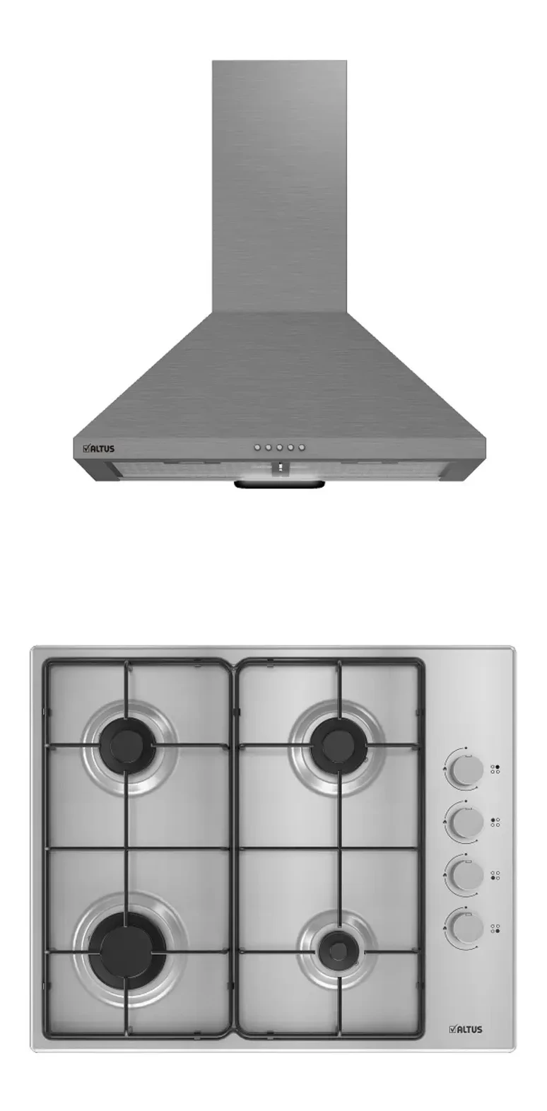 Altus inox 2 li Ankastre Set ( ALA 181 GID – ALA 522 I )