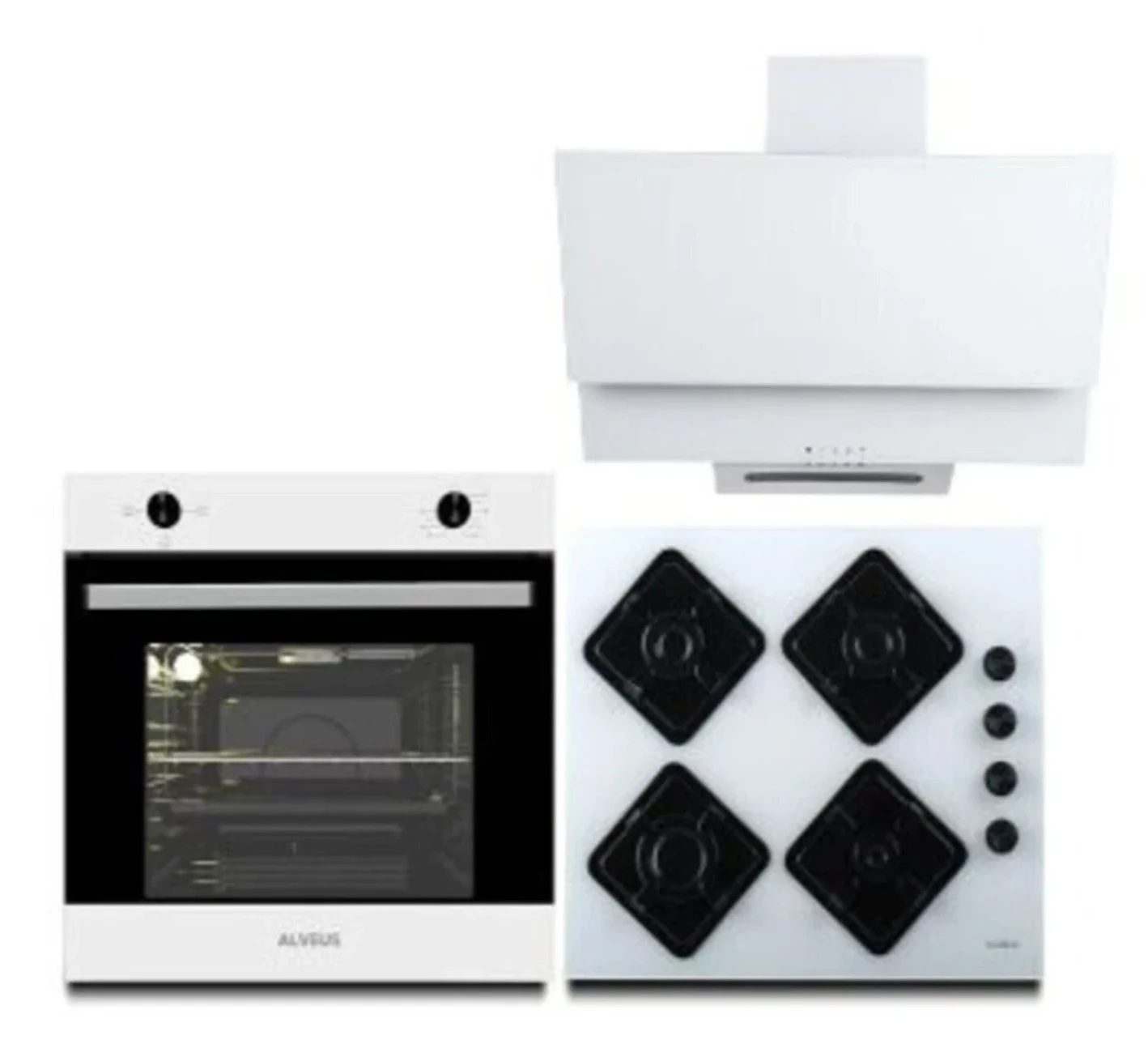 Alveus 3’LÜ Ankastre SET (MFA 604 M – KLS 670 – F17/60)