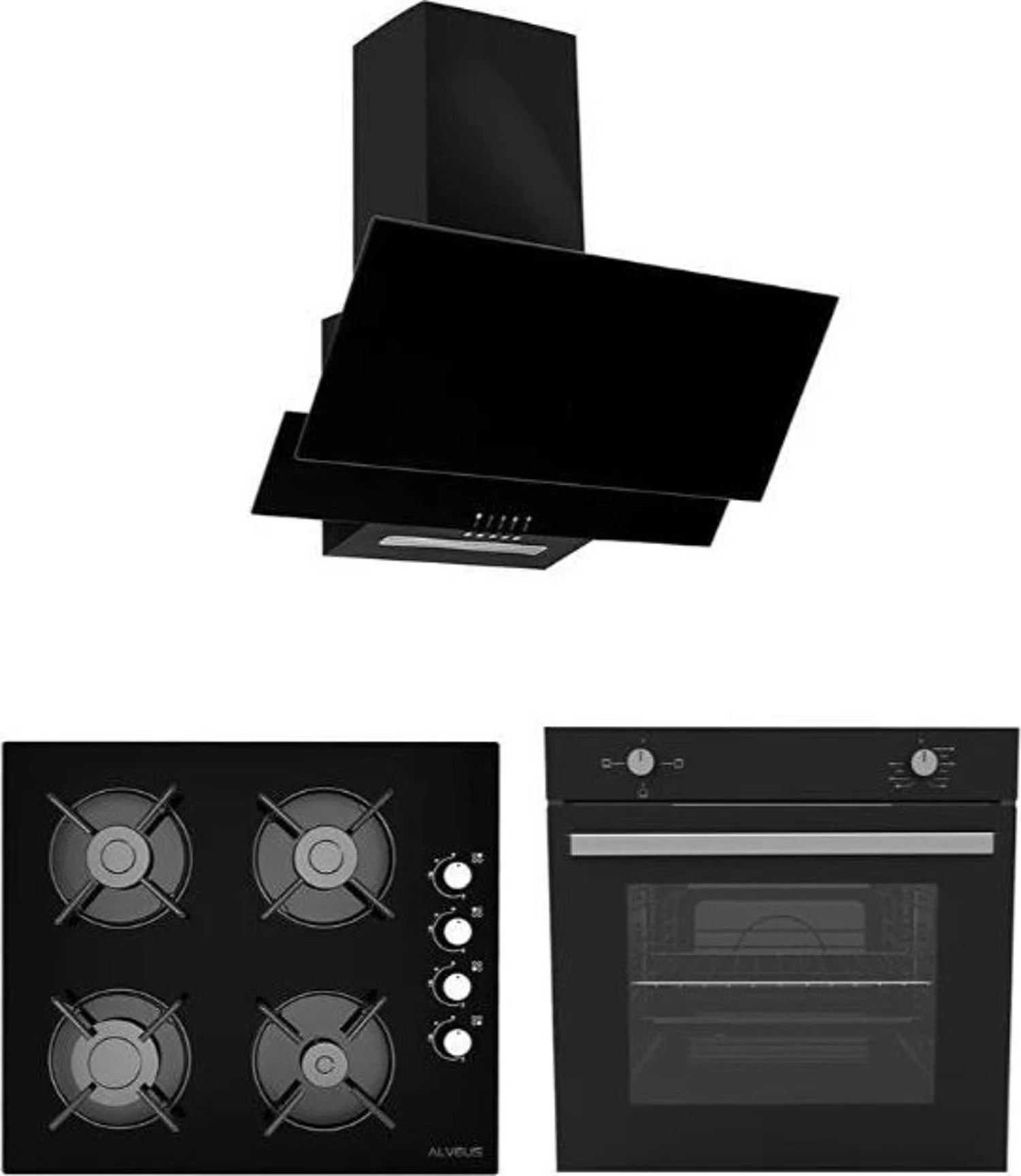 Alveus 850 3’lü Ankastre Set(ad07-a10-af850)