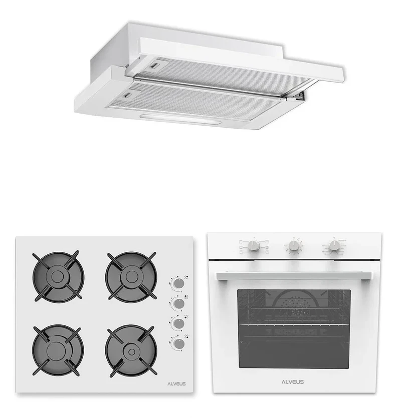 Alveus Cloud 614 3’LÜ Ankastre SET(F4 ECR – GLS 640 – MFA614)