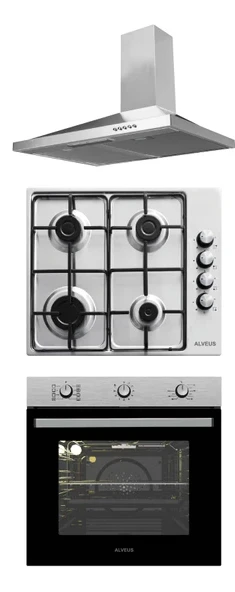 Alveus Inox 3’LÜ Ankastre SET(Gusto-MOA640-MFA615)