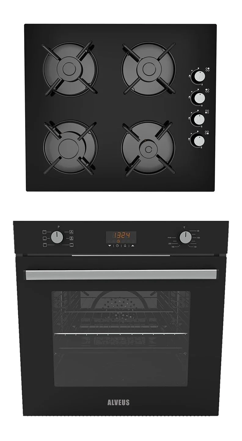 Alveus Kristal 2’li Ankastre Set (GLS640-MFA627)