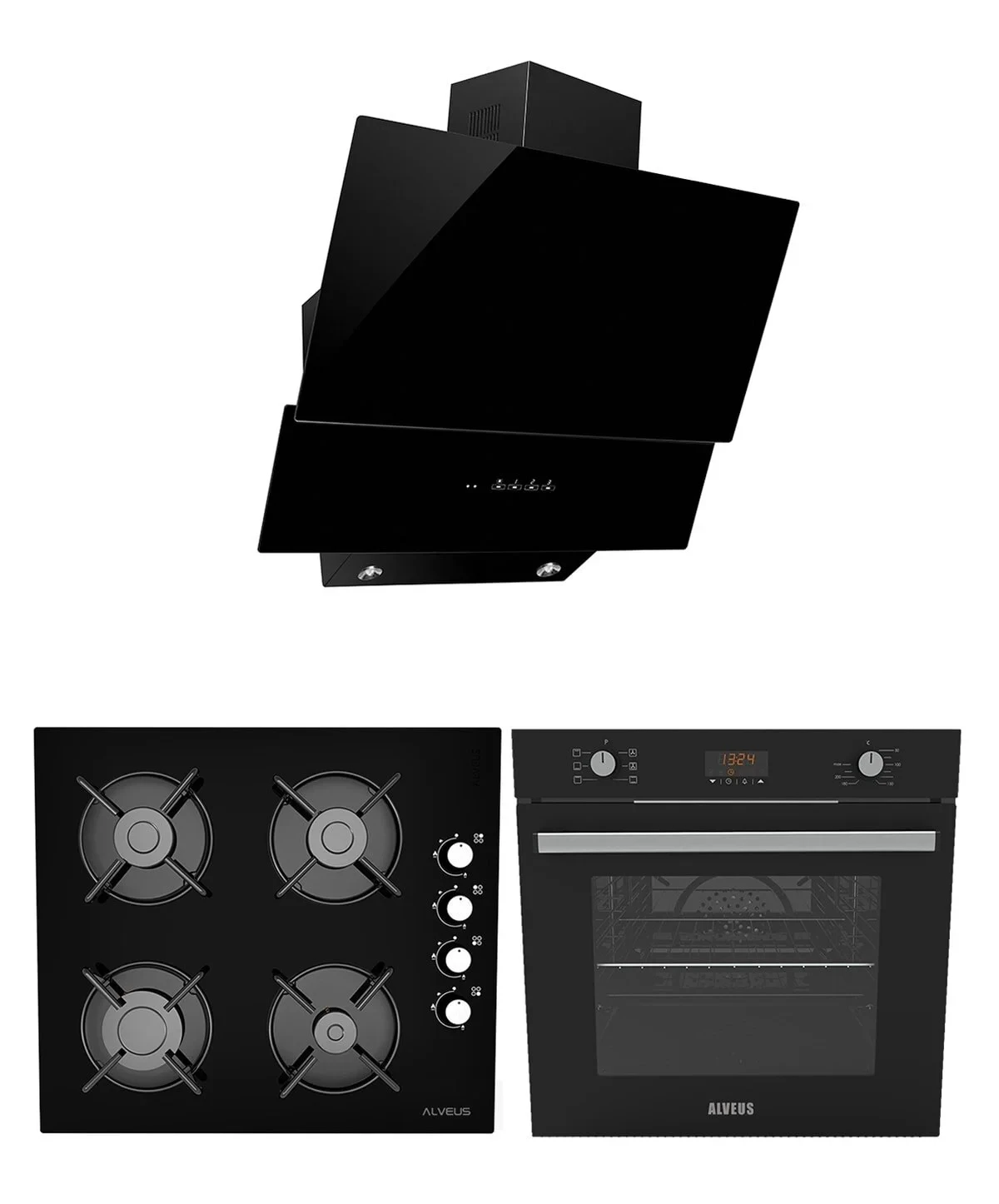 Alveus Premıum 3’lü Ankastre Set