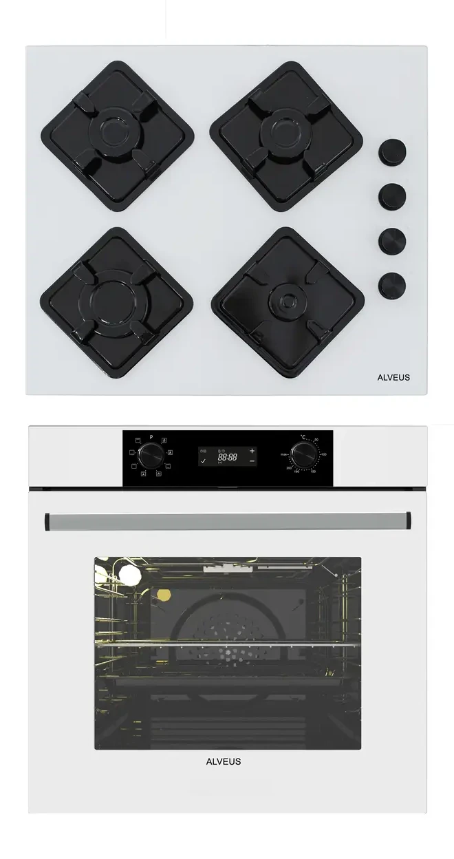Alveus Sardunya 2’li Ankastre Set