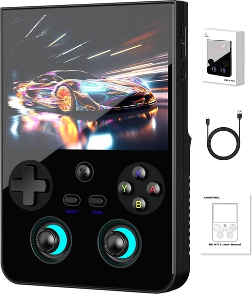 Anbernic Rg 477V Ram Android 14 Retro Oyun Konsolu Wifi Bluetooth