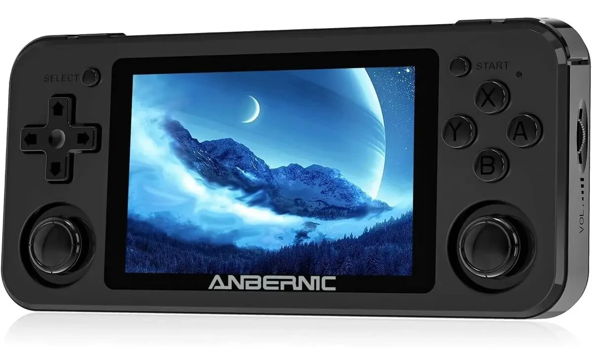 ANBERNIC RG351P Retro El Oyun Konsolu – Taşınabilir Oyun Konsolu