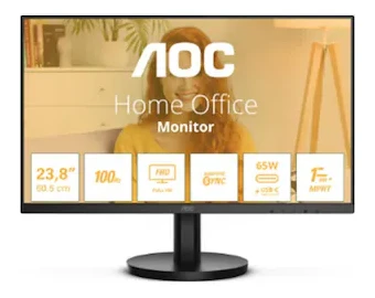 Aoc 24B3CA2 23.8′ 1 MS 100 Hz FHD IPS Monitör