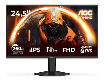 AOC 25G50Z 24.5″ 1 Ms 260 Hz Hdmı Fhd Fast Ips Oyuncu Monitörü