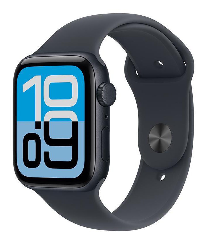 Apple Watch SE 3 GPS 44mm Midnight Aluminium Case with Midnight Sport
