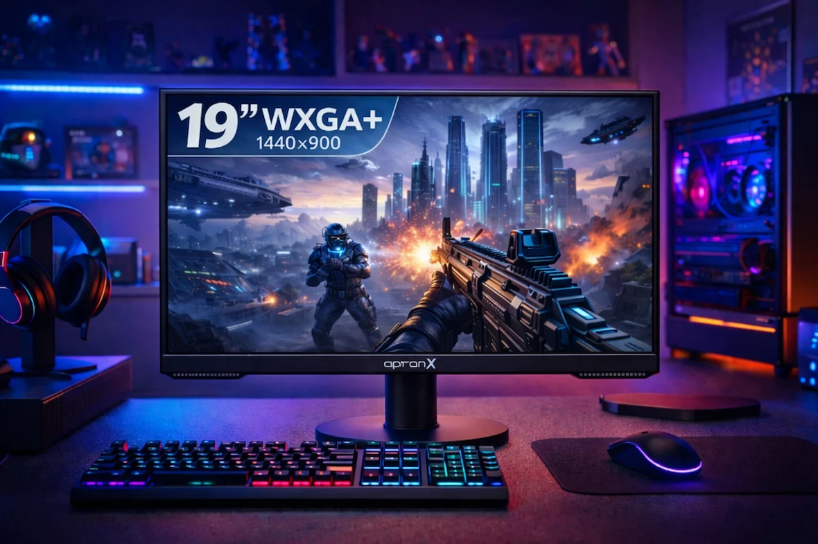 Apronx Apx-nw19 19″ Led 900p Vga+hdmi Monitor
