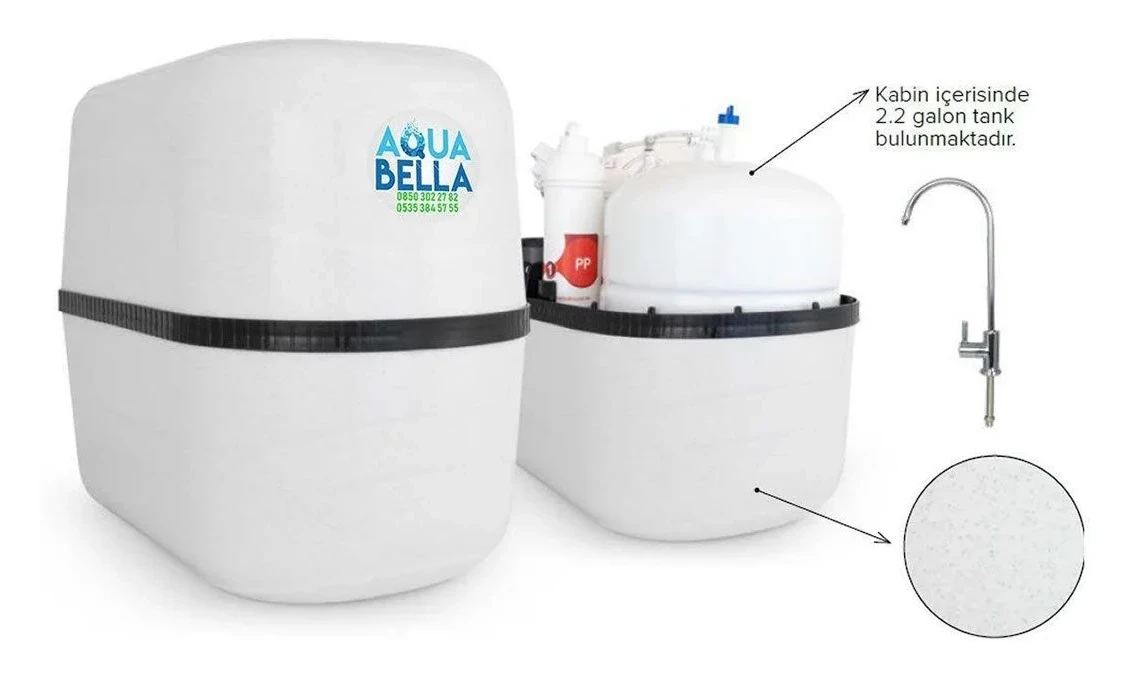 AQUA BELLA Stylus 12 Aşamalı Pro B12 Mineralli Su Arıtma Cihazı