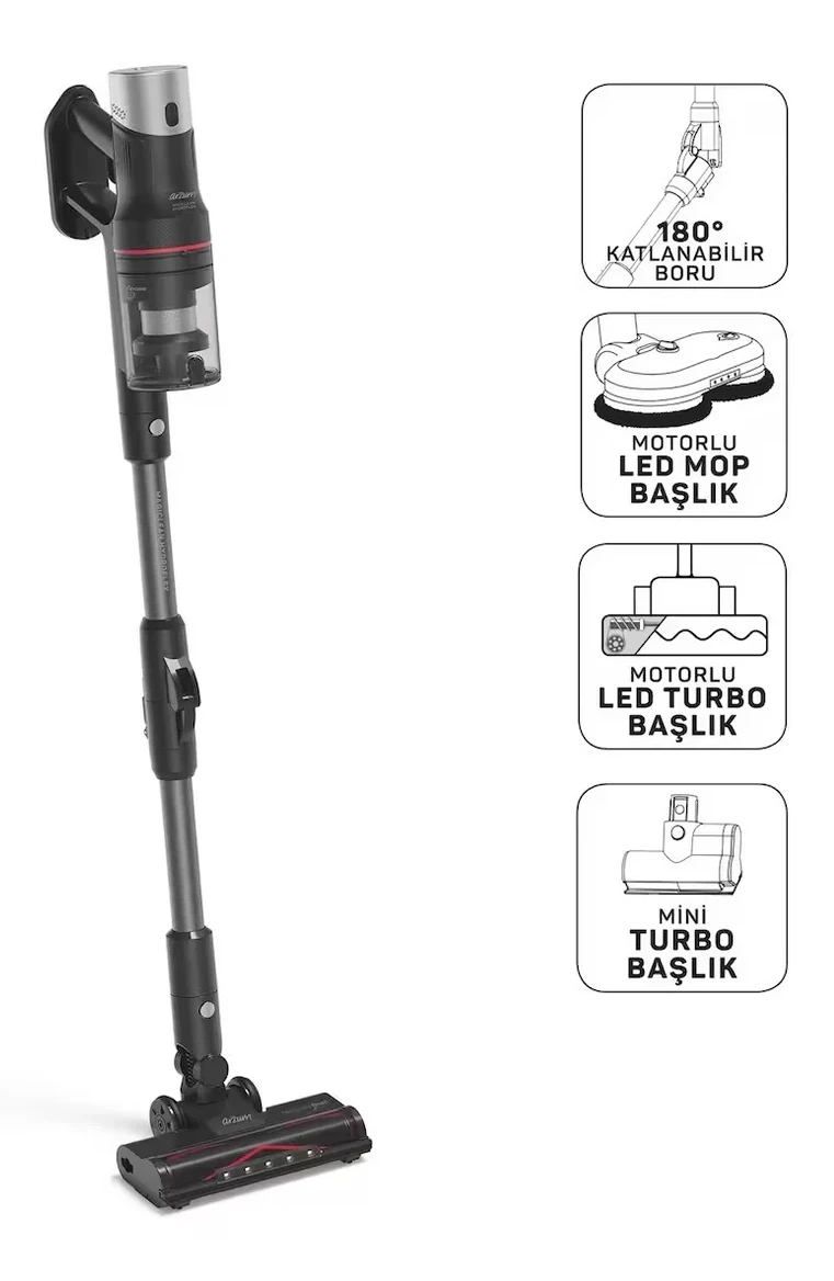AR4210 MagiClean HydroFlex Dikey Şarjlı Süpürge 500W