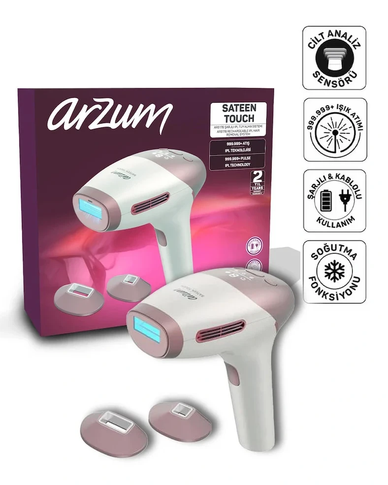 AR5178 SateenTouch IPL Lazer Epilasyon
