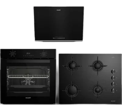 Arçelik AFC 330 S – ADE 606-2 S – OCD T 601 ES Eko Cam Ankastre Set