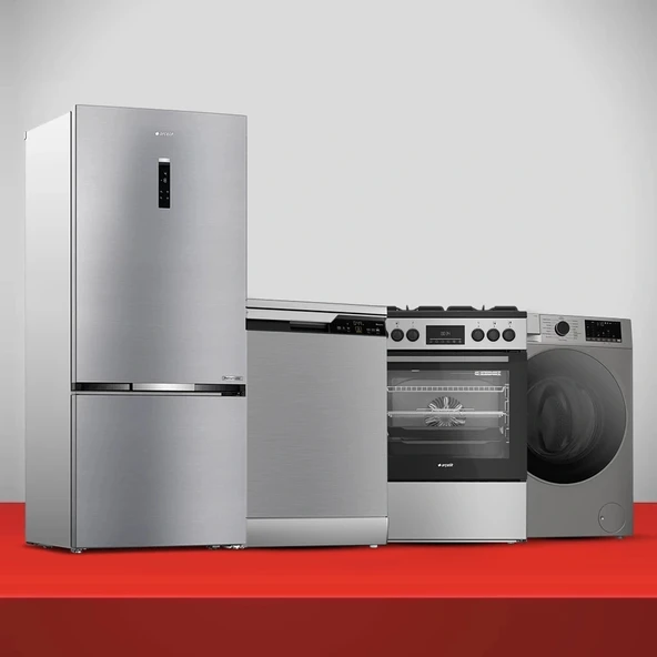 Arçelik Inox Fırınlı Tam Çeyiz Paketi