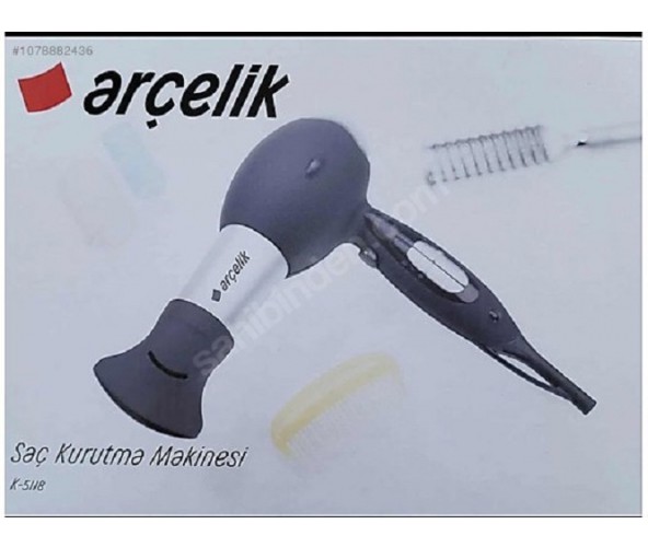 Arçelik K-5118 SAÇ Kurutma Makinası