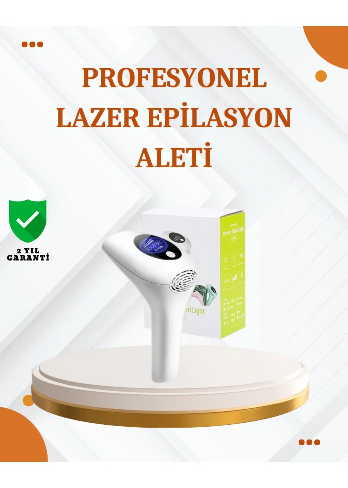 ARNEER Hasuba Ipl Lazer Epilasyon Cihazı Hs-262 Ev Tipi Kullanım İçin