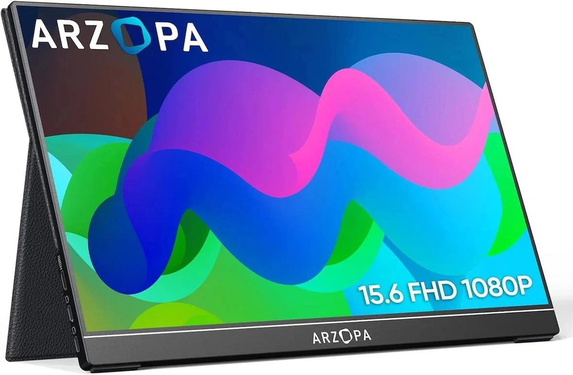 Arzopa A1 Gamut 15.6″ Full HD 60Hz IPS Ultra İnce Taşınabilir Monitör
