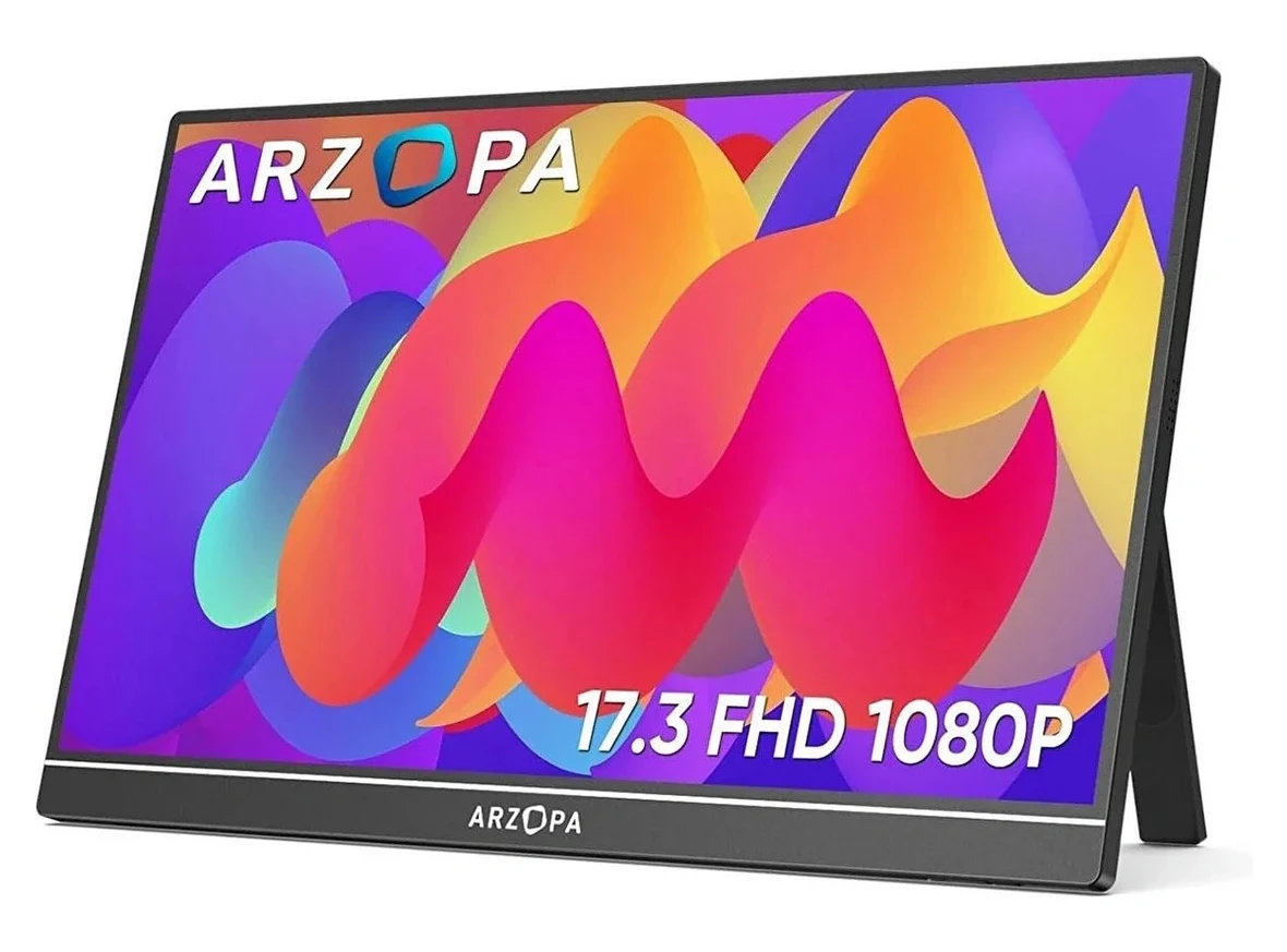 ARZOPA A1M 17.3 inç 60Hz Full HD IPS Type-C Taşınabilir Monitör