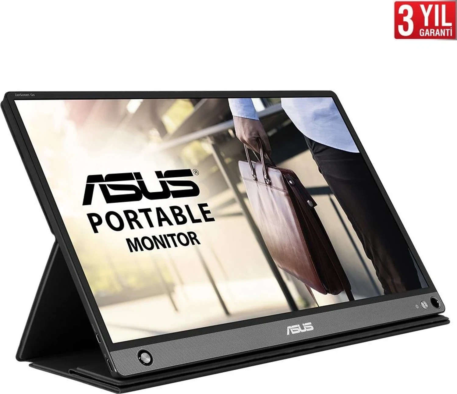 Asus 15.6″ Ips Zenscreen Mb16Ahp 5Ms Hdmı Usb Type-C 1920X1080 Monitör