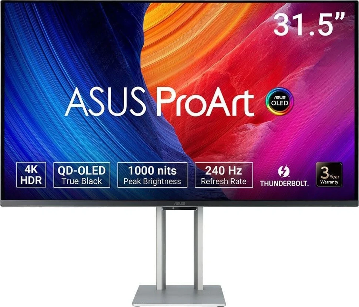 ASUS ProArt OLED PA32UCDM 31.5 inç 240Hz 0.1ms 4K UHD Adaptive Sync Monitör