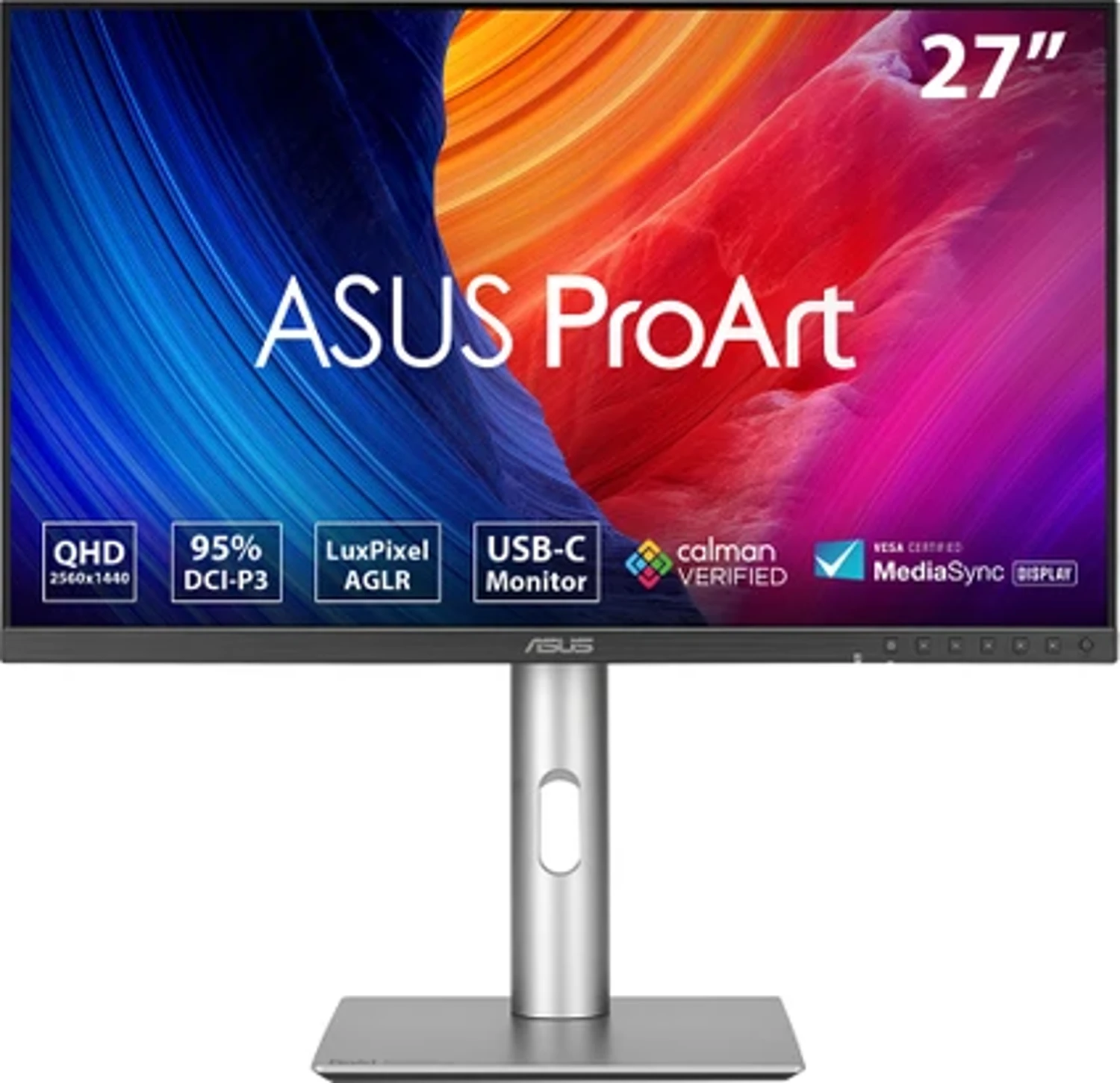 Asus Proart PA278CFRV 27 IPS Hdr 2560X1440 5ms 100Hz 350CD Hoparlör Monitör