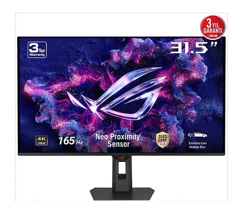 ASUS ROG STRIX XG32UCDS 31.5 QD-OLED 3840X2160 0.03MS 1 31,5 inç 4K Monitör