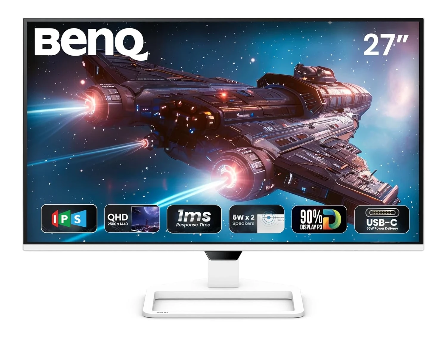 BenQ EW270Q 27″ 200Hz 1ms 2K QHD HDR10 IPS Gaming Monitor