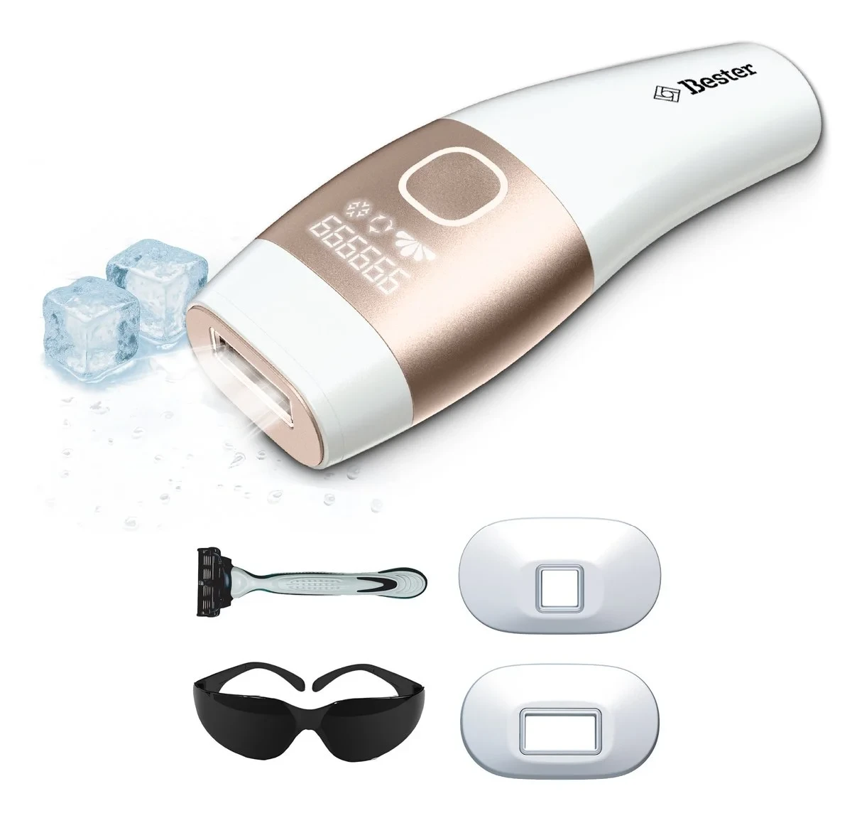 Bester IPL7100 Buz Lazer Acısız IPL Lazer Epilasyon Aleti