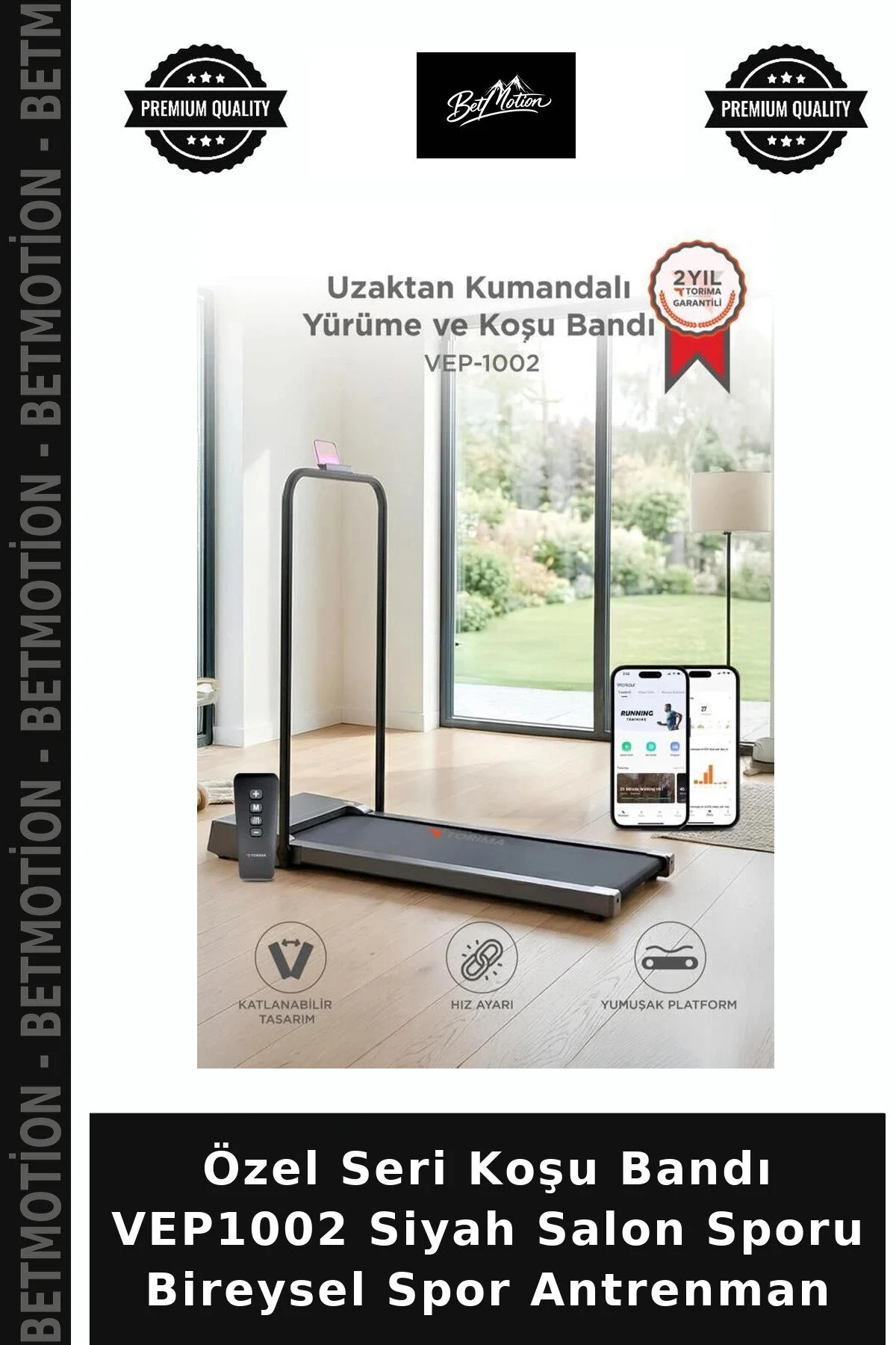 Betmotion Özel Seri Koşu Bandı VEP1002 Salon Sporu Bireysel Spor