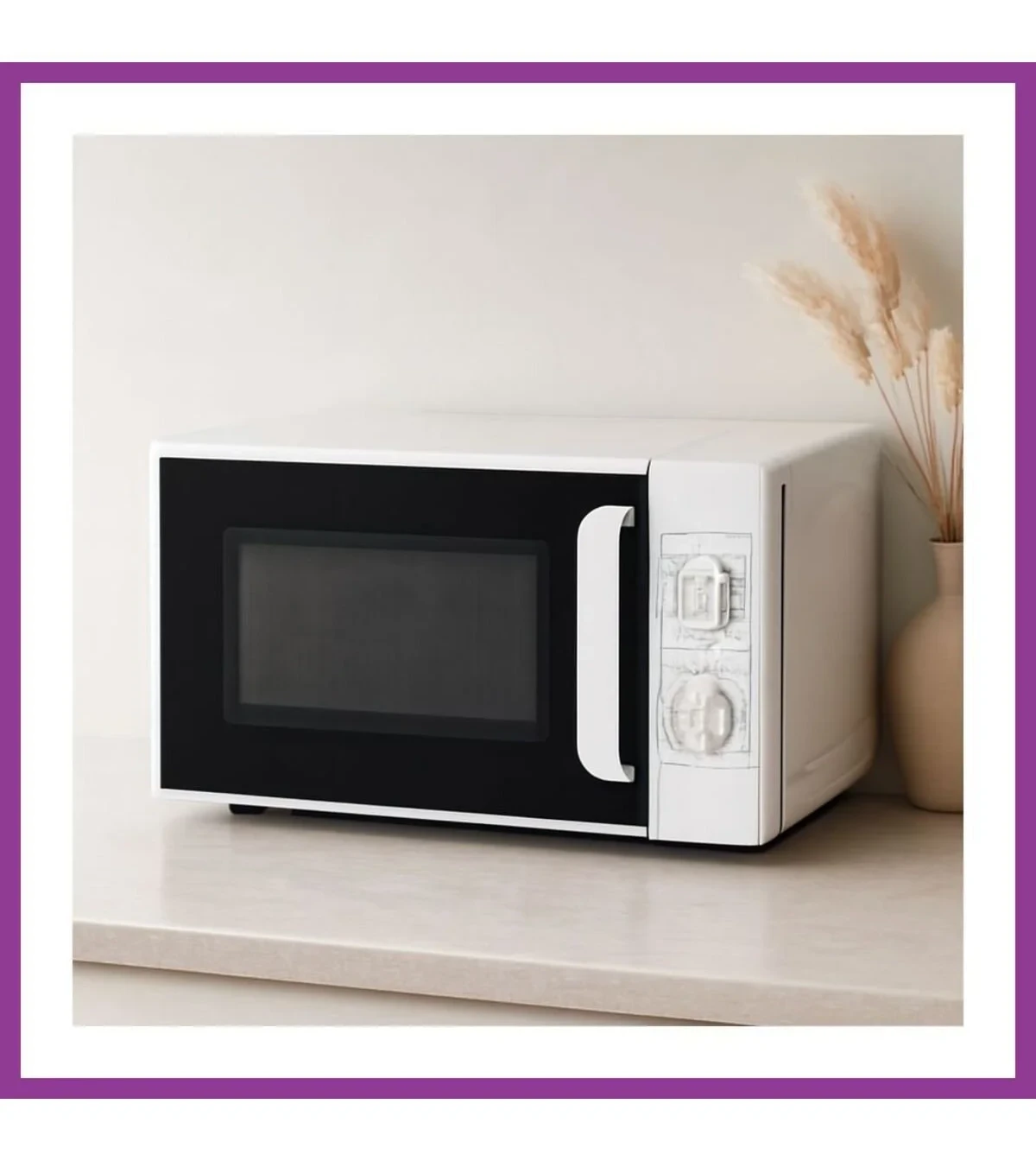 Bezos 20L 700W Mikrodalga Fırın – 5 Güç Kademesi, Buz Çözme, ATG