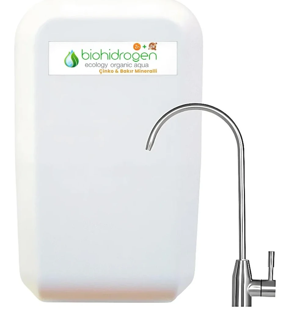 Biohidrogen Çinko & Mineralli Su Arıtma Cihazı Pompalı
