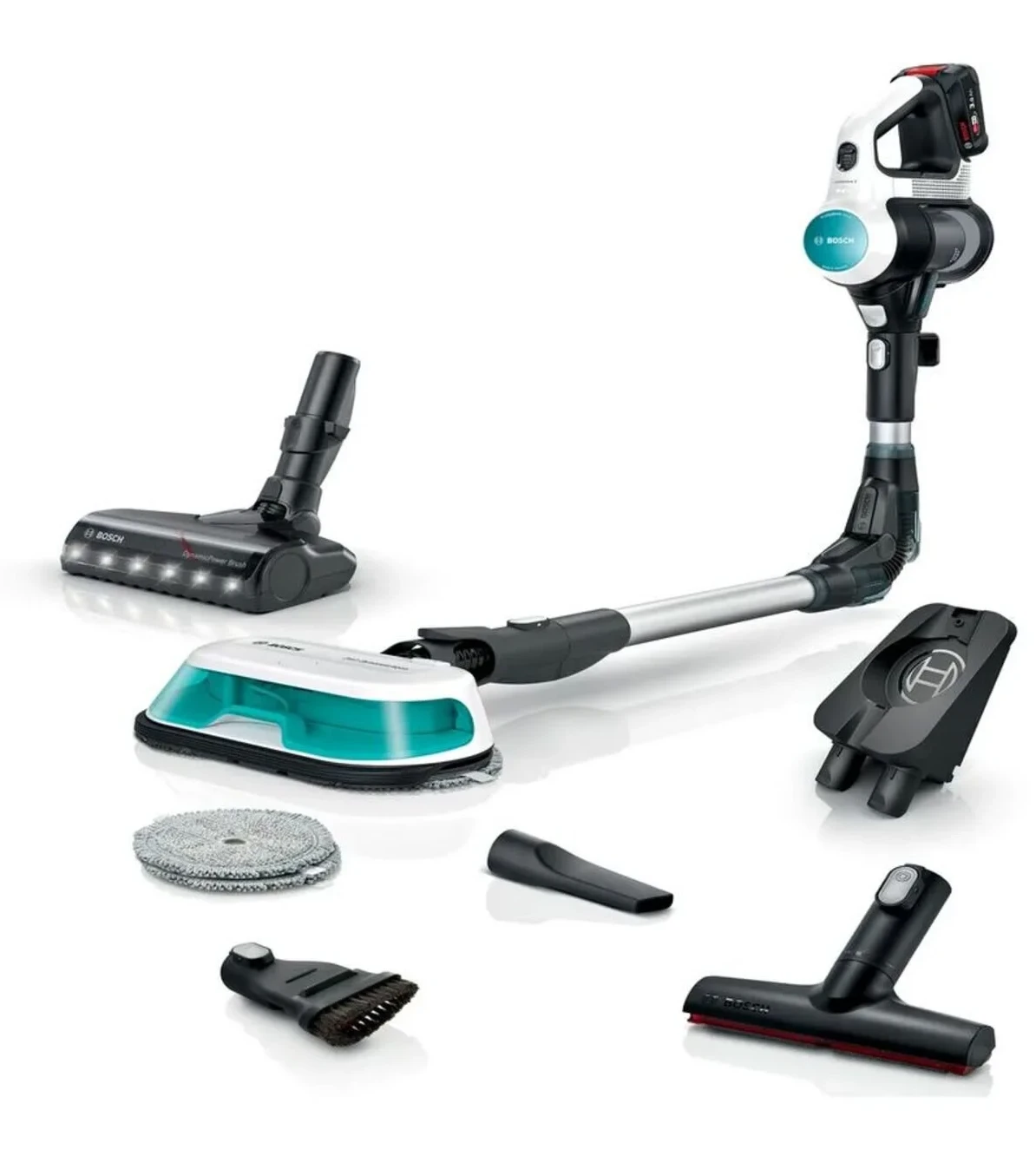 Bosch 2’si 1 arada Süpürme ve Silme Unlimited 7 ProHygienic Aqua