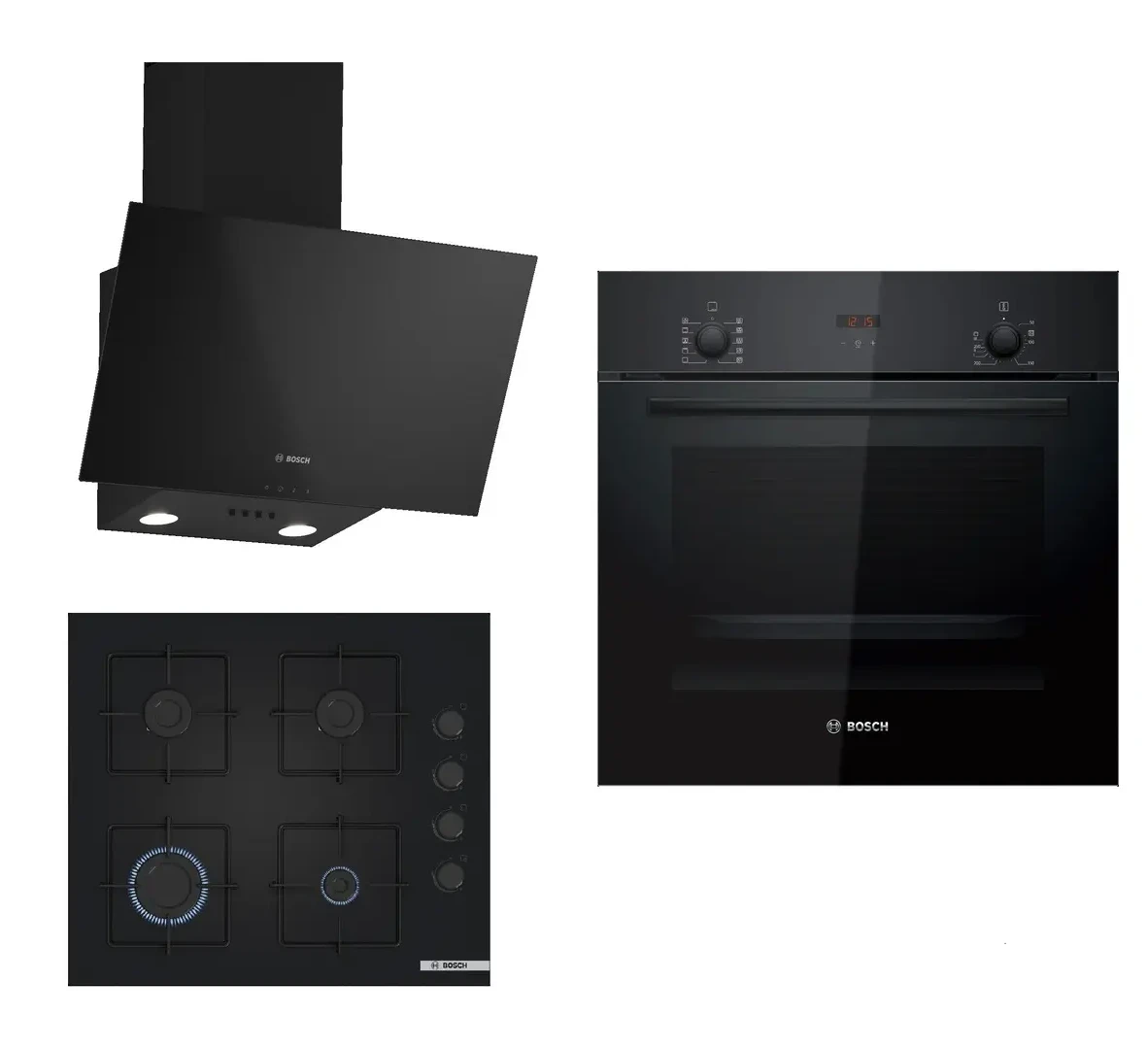 Bosch 3Lü Ankastre Set 314( HBF512BB1T