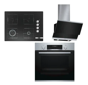 Bosch 3lü (HBJ558YS0T-POP7C6O12O-DWK065G60T)Ankastre Set