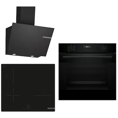 Bosch 645 HUA717BA0T – PUG61KAA5E Ankastre Set
