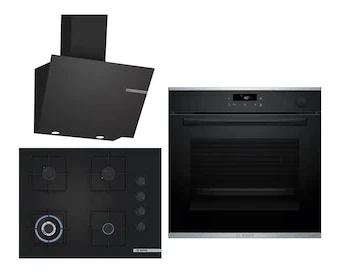 Bosch Deluxe HRG232EB3 Buharlı Ankastre Set