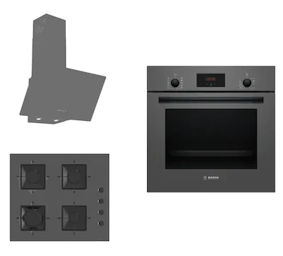 Bosch – Ferre HBF512BH1T – SS208 – D088 Ankastre Set