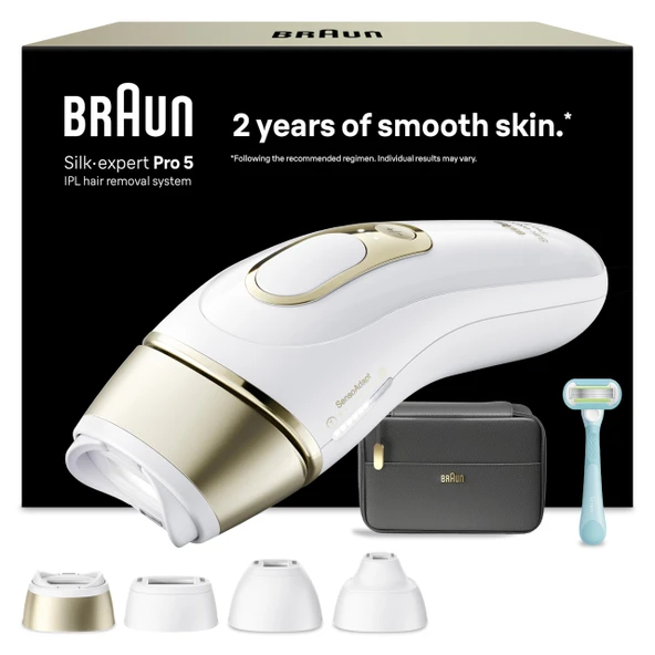 Braun Akıllı IPL epilasyon cihazları Silk Expert Pro 5