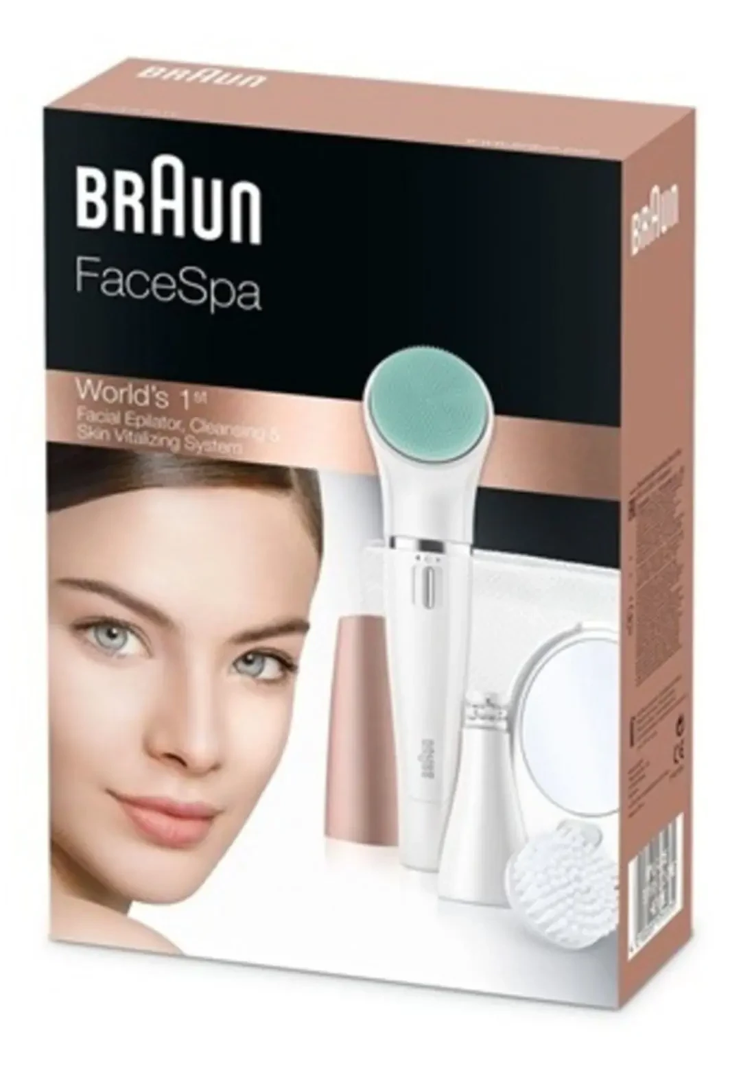 Braun Facespa 851v – 3’ü 1 Arada Yüz Epilasyonu Temizleme Ve Cilt