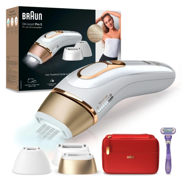 Braun IPL Silk Expert Pro 5 kadın/erkek epilasyon cihazı