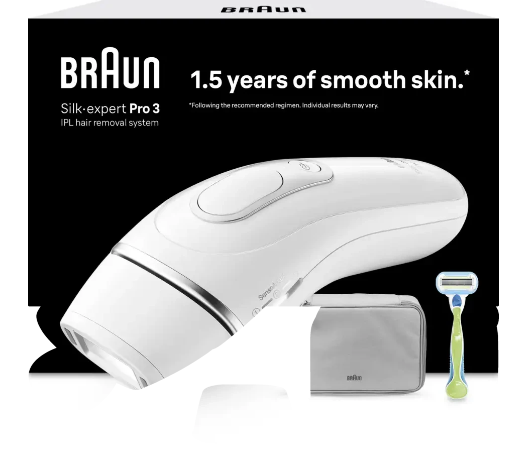 BRAUN PL3122 IPL Silk-Expert Pro 3 2 Başlıklı