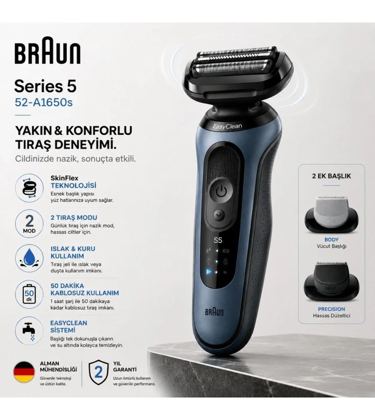 Braun Series 5 Elektrikli Tıraş Makinesi