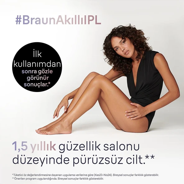 Braun Skin I-Expert PL7147 Akıllı IPL 2 Başlıklı Lazer Epilasyon