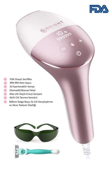 Bright Elegance BE-9020 IPL Lazer Epilasyon 999.999 Atım