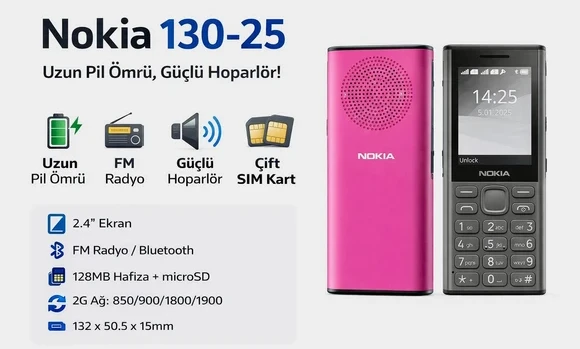 Büyük Ekran Büyük TUŞ Yüksek Sesli CEP Telefonu
