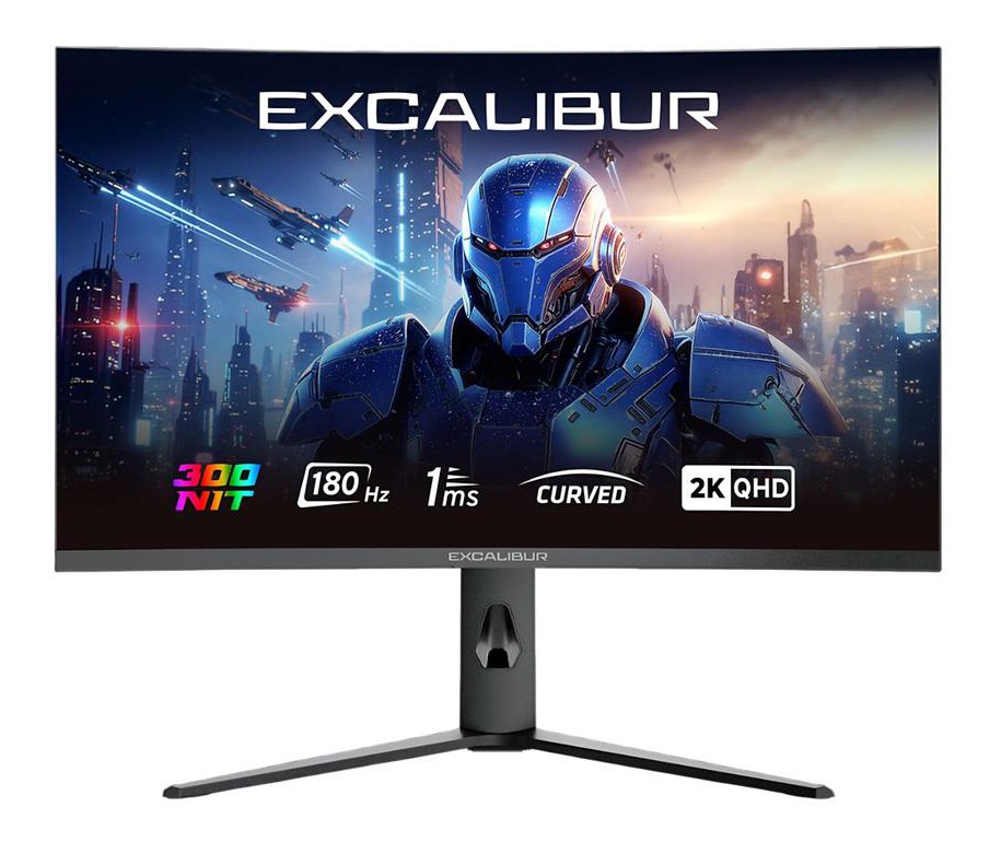 Casper Excalibur E315QVC-C 31.5” 180Hz 1MS(MPRT) QHD CURVED Oyuncu Monitör
